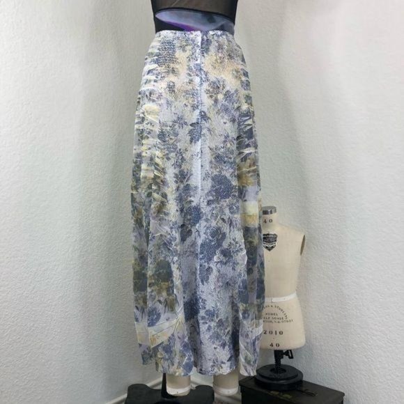 Yoshiki Hishinuma Midi Skirt Pleat Heat Crinkle Shibori - Picture 5 of 12